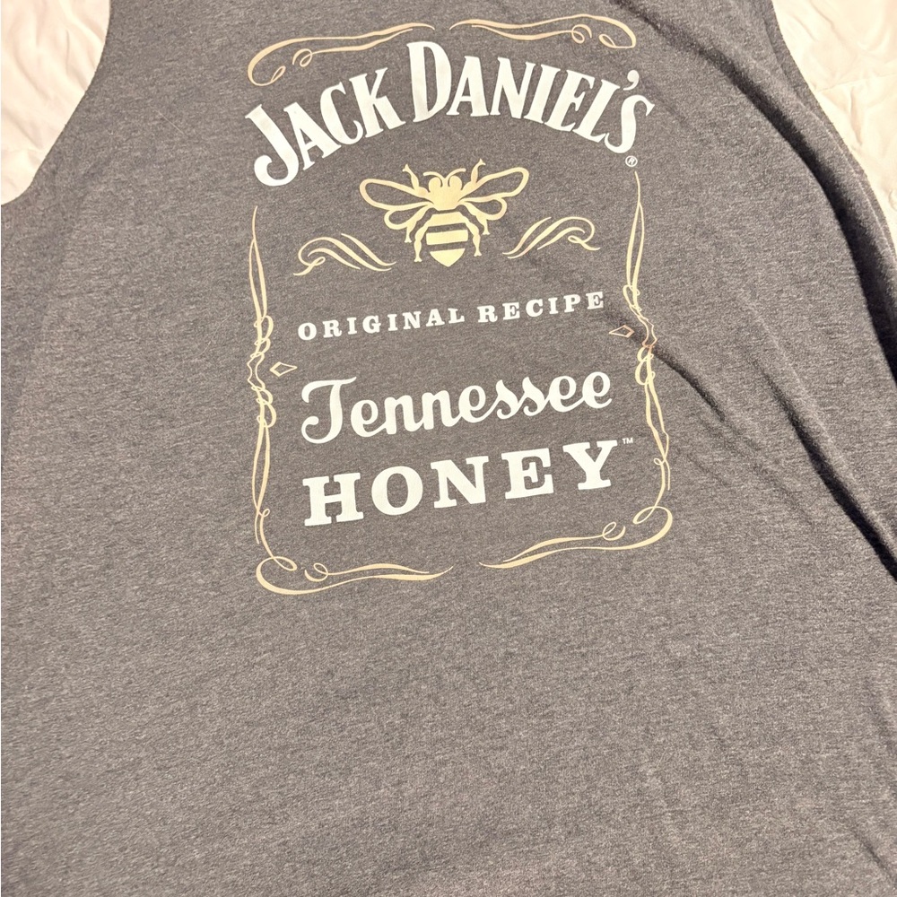 Torrid Gray Jack Daniel's Tennessee Honey Tank Top